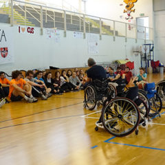 Dopo il sitting volley anche il wheelchair basket all’Università