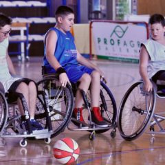 Candido Junior Camp: divertente scuola di wheelchair basket